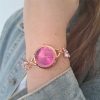 Gold wristwatch
