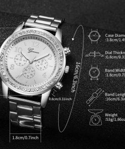 Jewelry set with watch