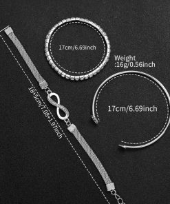 Jewelry set with watch