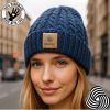 Handmade merino wool cap