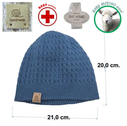 Cap baby merino wool