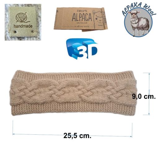 Handmade Alpaka headband