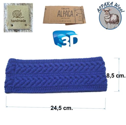 Alpaka wool headband