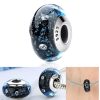 Ring - pendant, S925: Black-blue cosmos.