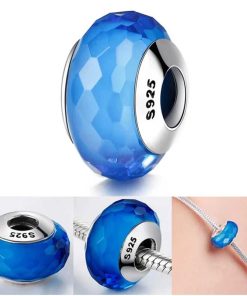 Ring - pendant, S925: Turquoise blue.