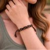 dark brown golden bracelet for luck