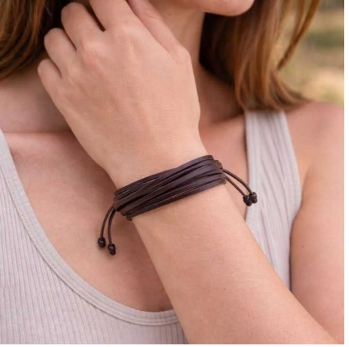 Dark brown bracelet