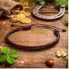 Leather bracelet for luck