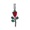 Pendant red rose
