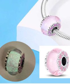 Pendant ring pink
