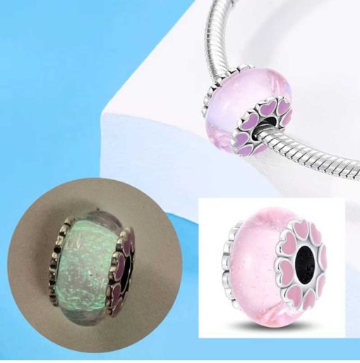 Pendant ring pink