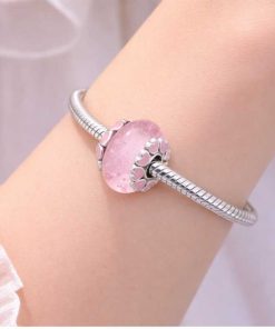 Pendant ring pink