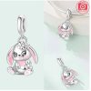 Pendant Bunny in pink