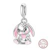 Pendant Bunny in pink