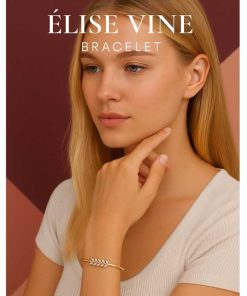 Olive branch bracelet