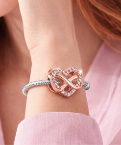 pendant: Crystal Infinity Heart