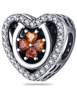 ring Lucky Heart Horseshoe