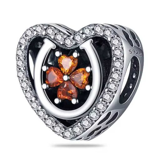 ring Lucky Heart Horseshoe
