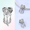 ring dreamcatcher Heart Feather