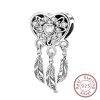 ring dreamcatcher Heart Feather