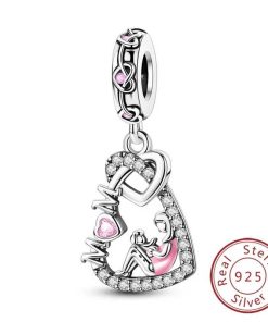 Pendant Mother & Daughter Heart