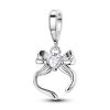 Pendant Heart Bow Charm