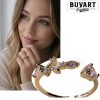 Gold ring Twilight Bloom
