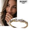 Gold ring Aurora Grace Open