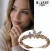 Gold ring Noir Starfall