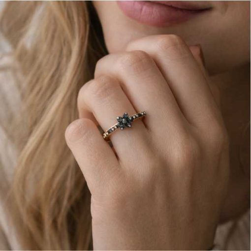 Gold ring Blush Constellation