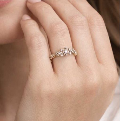 Gold ring Blush Constellation