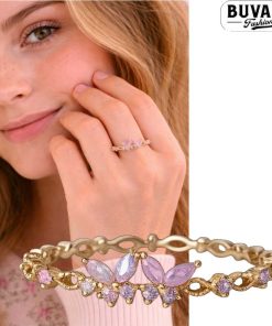 Gold ring Ethereal Vine
