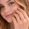 Gold ring Blush Heart