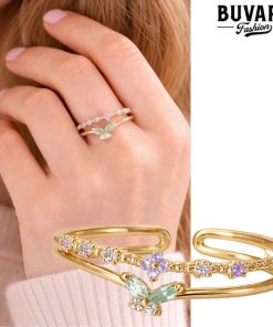 Gold ring Enchanted Meadow