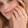 Gold ring Lavender Bloom