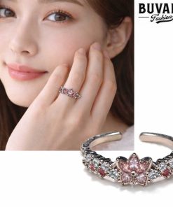 Silver ring Blossom Crown