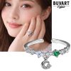 Silver earring Celestial Charm