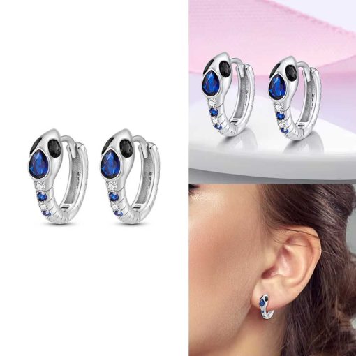 Earring snake’s head
