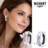 With pink stones and butterfly