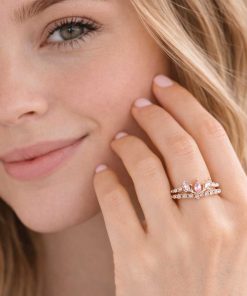 Gold ring Rosé Crown Whisper