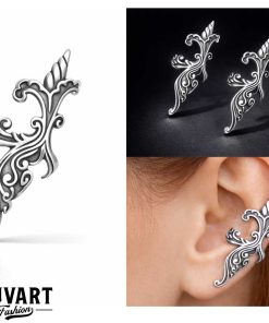 earrings No piercing Ornate Vine
