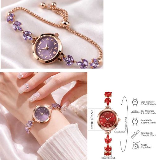 women's wristwatch Lilac