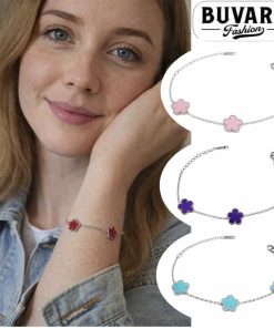 Emerald Clover Bracelet