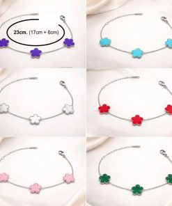 Emerald Clover Bracelet