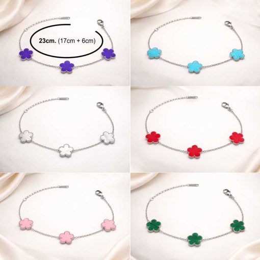 Emerald Clover Bracelet