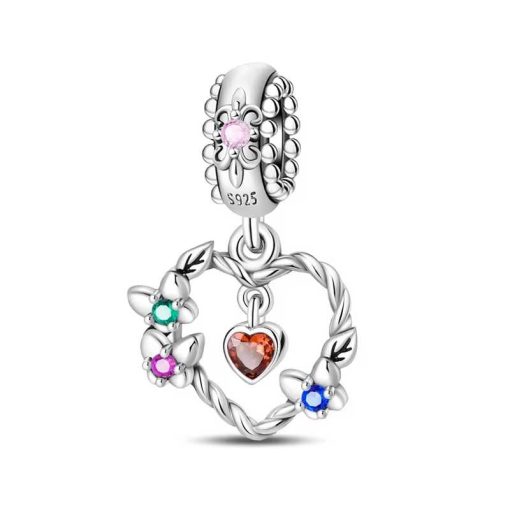 Pendant Blooming Love Circle