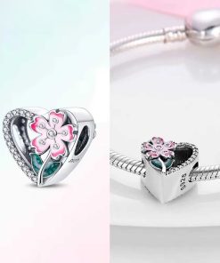 Ring Blooming Heart Elegance