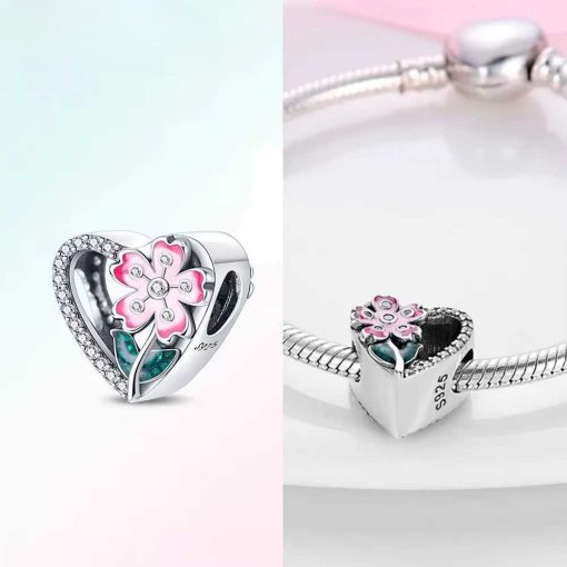 Ring Blooming Heart Elegance