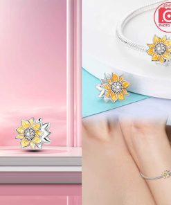 Ring Golden Petal Glow