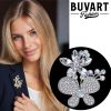 Silver Butterfly Brooch